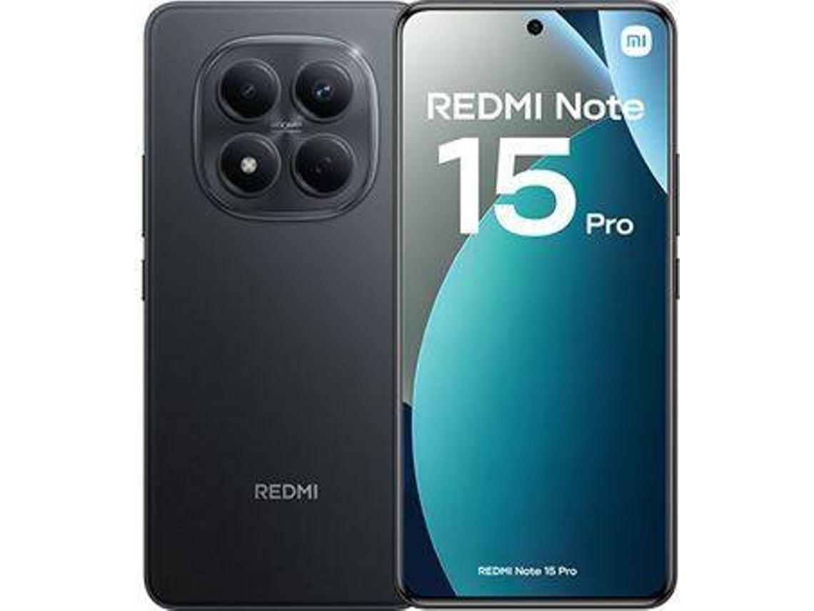 Smartphone XIAOMI Redmi Note 15 Pro (6.77'' - 8 GB - 256 GB - Preto)