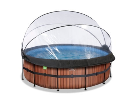 Piscina Tubular EXIT TOYS (TU - Castanho)