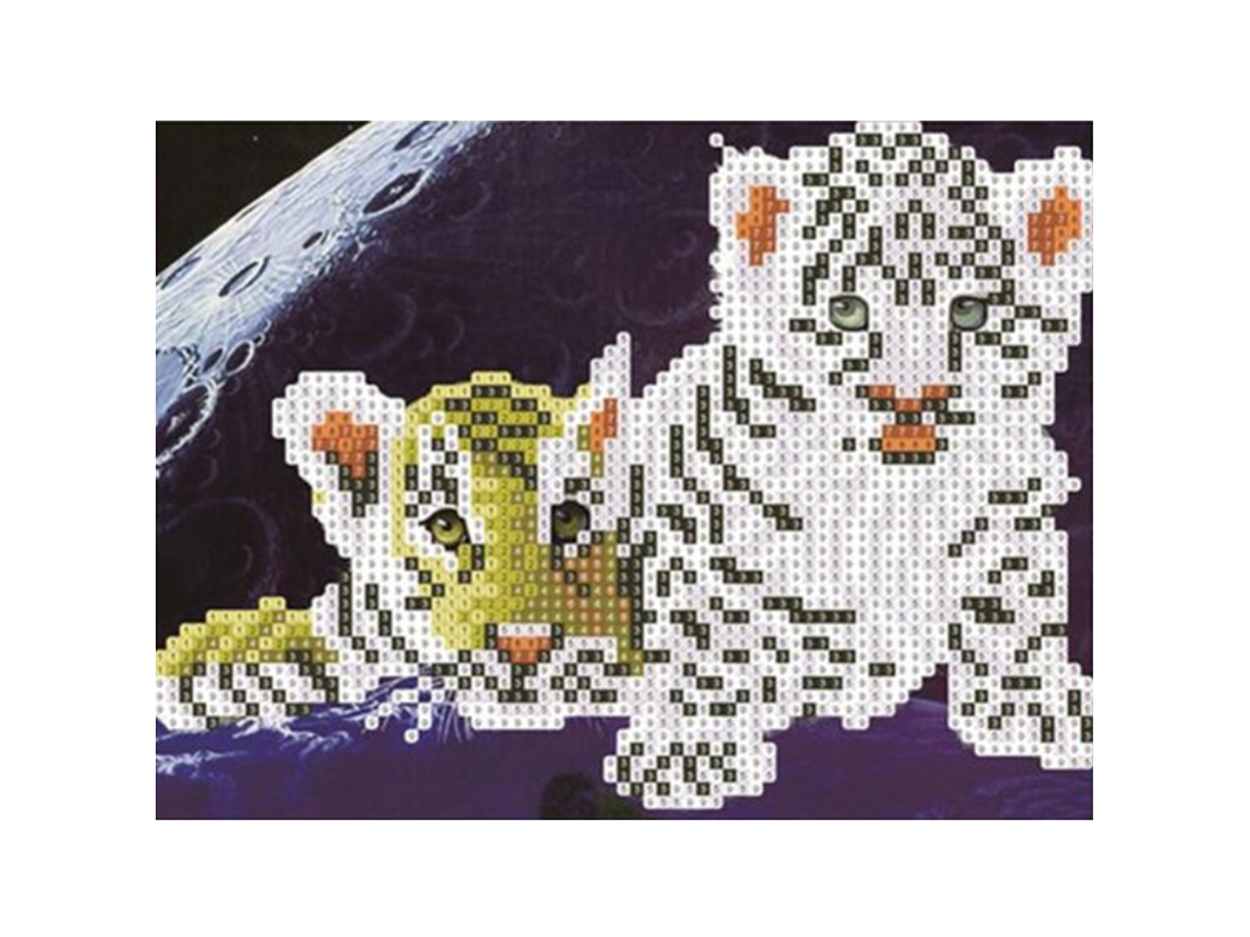 Pintura com Diamantes Artesanal com Strass, Bordado em Ponto Cruz, Arte Feita à Mão, Decoração de Parede para Casa