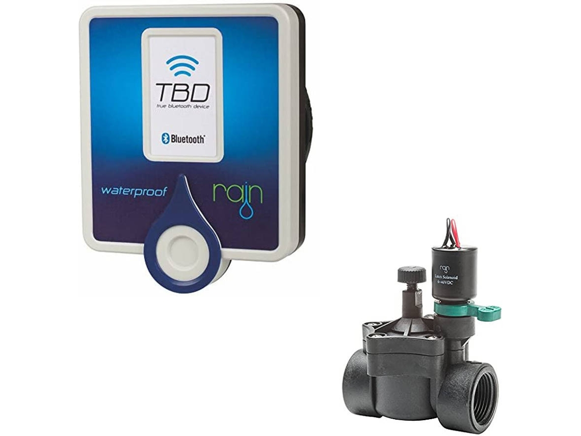 Programador Bluetooth a Pilhas RAIN Tbd 1 Zona e Electroválvula Rn 150 1" 9V