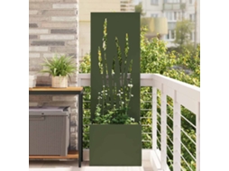 Vidaxl Tela De Privacidade Para Jardim Verde-oliva 50 X 150 Cm