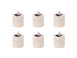 MEOIRUERY Unidades Velas Solares Led Impermeáveis Velas Eletrônicas Românticas Velas Falsas Luz Noturna De Emergência Para Acampamento Viagem Exterior Casa Fe