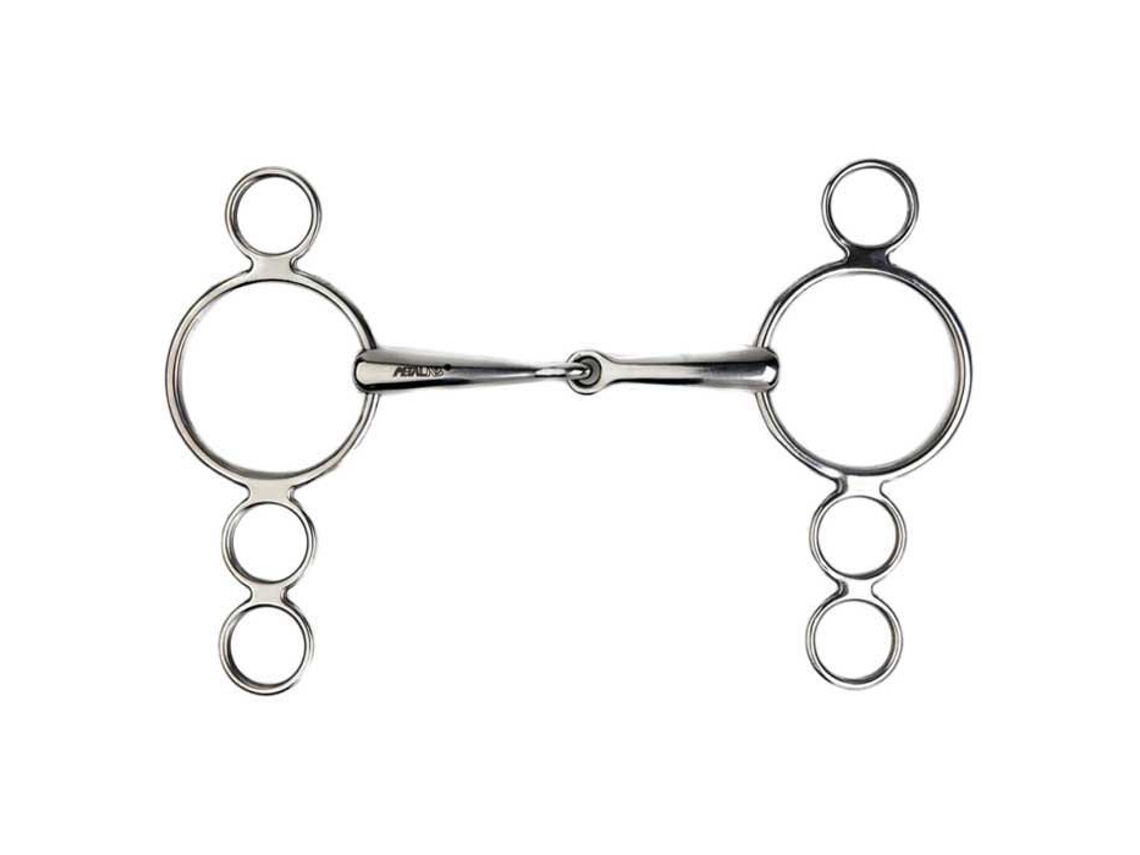 16 Mm 4 Argolas Ajustável Brigadeiro Prateado 135 Mmmetalab