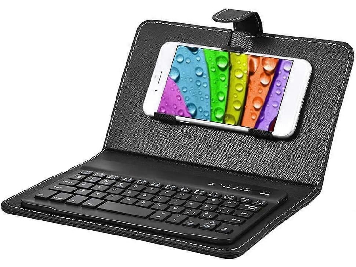 Teclado Bluetooth portátil TAISHENGDA dobrável com case