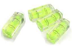 Aparelho De Nível De Alta Precisão - Mini - 10 Unidades - Acrilico/abs - 15x15x40 Mm - Para Instrumento De Balança - Nivelador