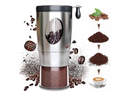 Moedor De Café Manual Ajustável Portátil Com Manivela Klb Brilvibera