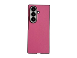 Capa Para Celular Morandi Em Couro Sintético De Cor Sólida Para Samsung Galaxy Z Fold7 5g