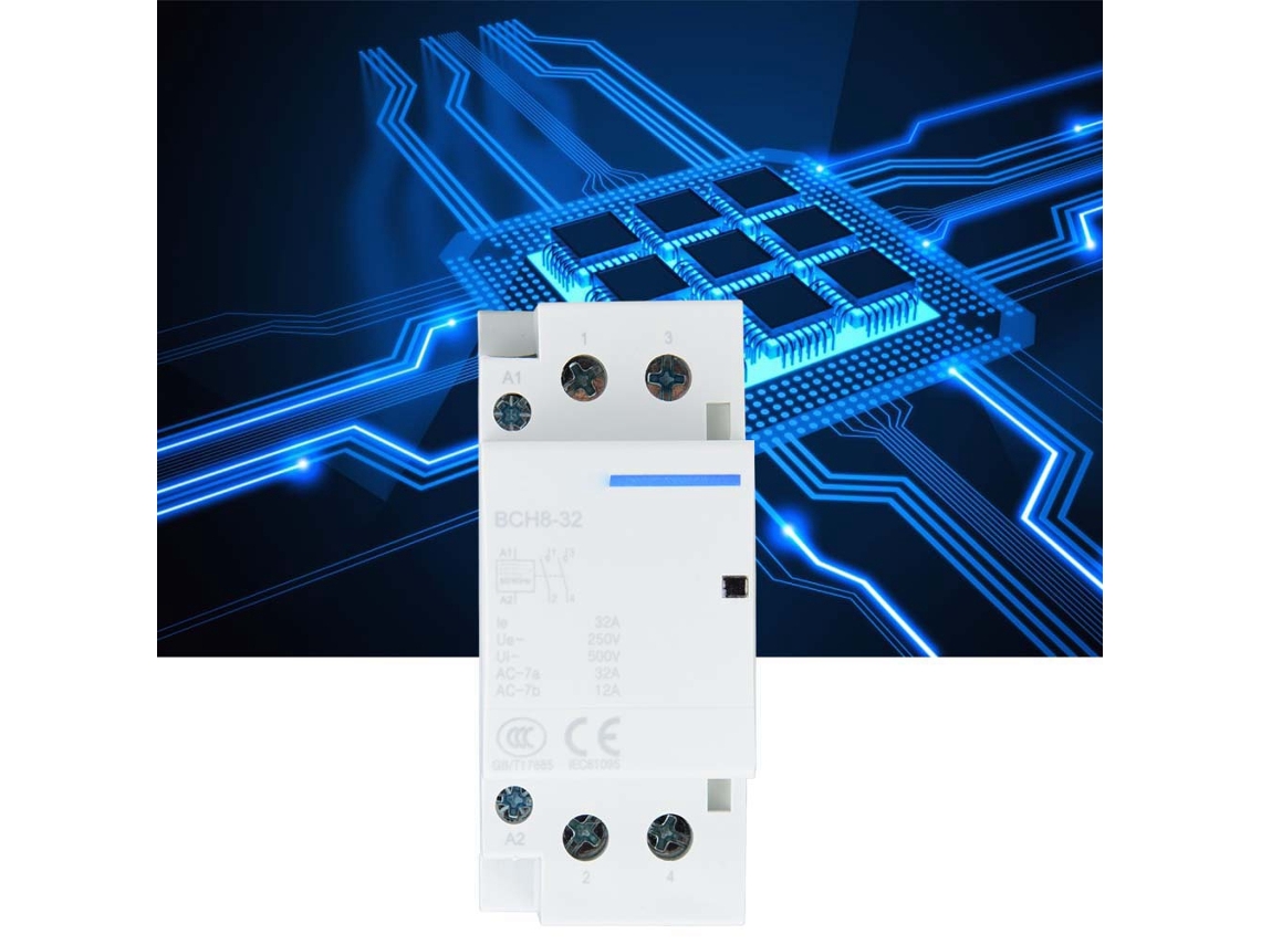Laxiscreed Contactor Para Ar Condicionado Doméstico De Baixo Consumo, Montagem Em Linha Din