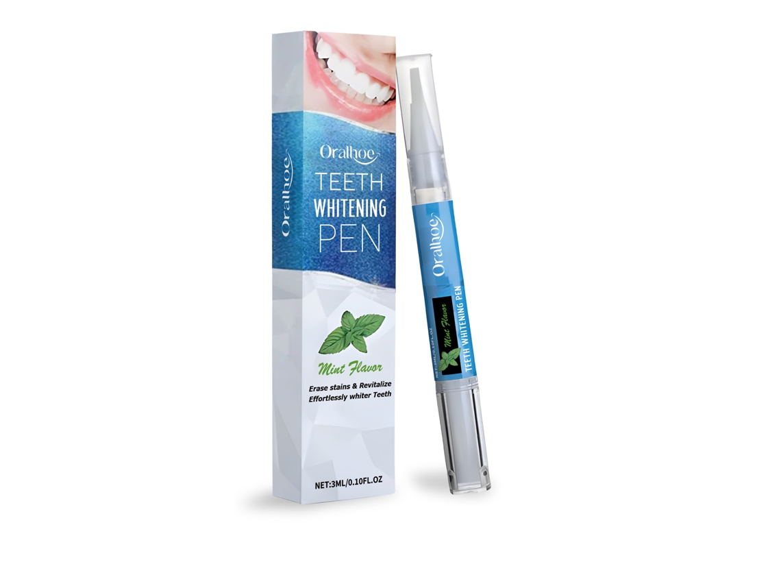 Caneta Clareadora Eficaz Remoção Manchas Dentes