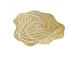 Sousplats Decorativos em Pvc Tapete Térmico para Jantar RNEMITERY