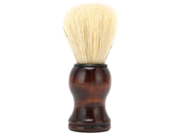 Pincel De Afeitar Para Barba Com Mangueira De Madeira Leve