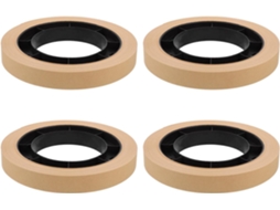 Homoyoyo 4 Rolos De Fitas Cédulas, Fáceis De Manusear, Feitas De Papel Kraft Resistente, Ideais Instituições