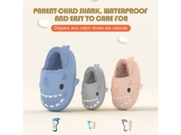2026 pantuflas de Tiburón Invierno para Hombre Y Mujer Antideslizantes Con Suela Gruesa Impermeable Cálidas
