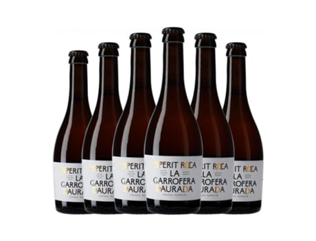 Cerveja ESPERIT ROCA Cervesa Rupestre La Garrofera Daurada Garrafa Terço (0.33 L - 6 Unidades)