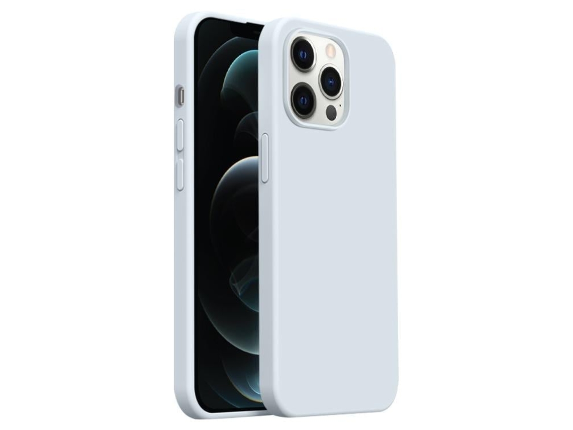 Capa De Silicone Líquido Ultra Fina Para Iphone 12 Pro Max - Cobertura Total - Magsafe