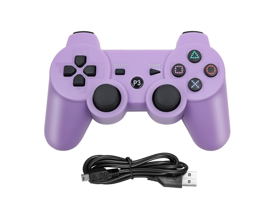 Comando Ps3 Halinuia (wireless Roxo)