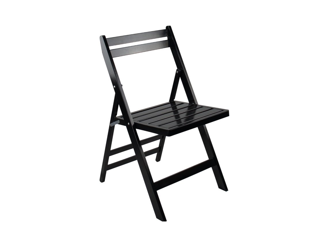 Cadeira Dobrável Em Madeira De Bambu Biano 46x44x78 Cm Thinia Home