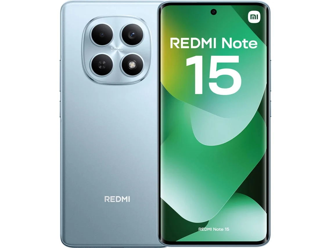 Smartphone XIAOMI Redmi Note 15 (6.77'' - 8 GB - 256 GB - Azul Glaciar)