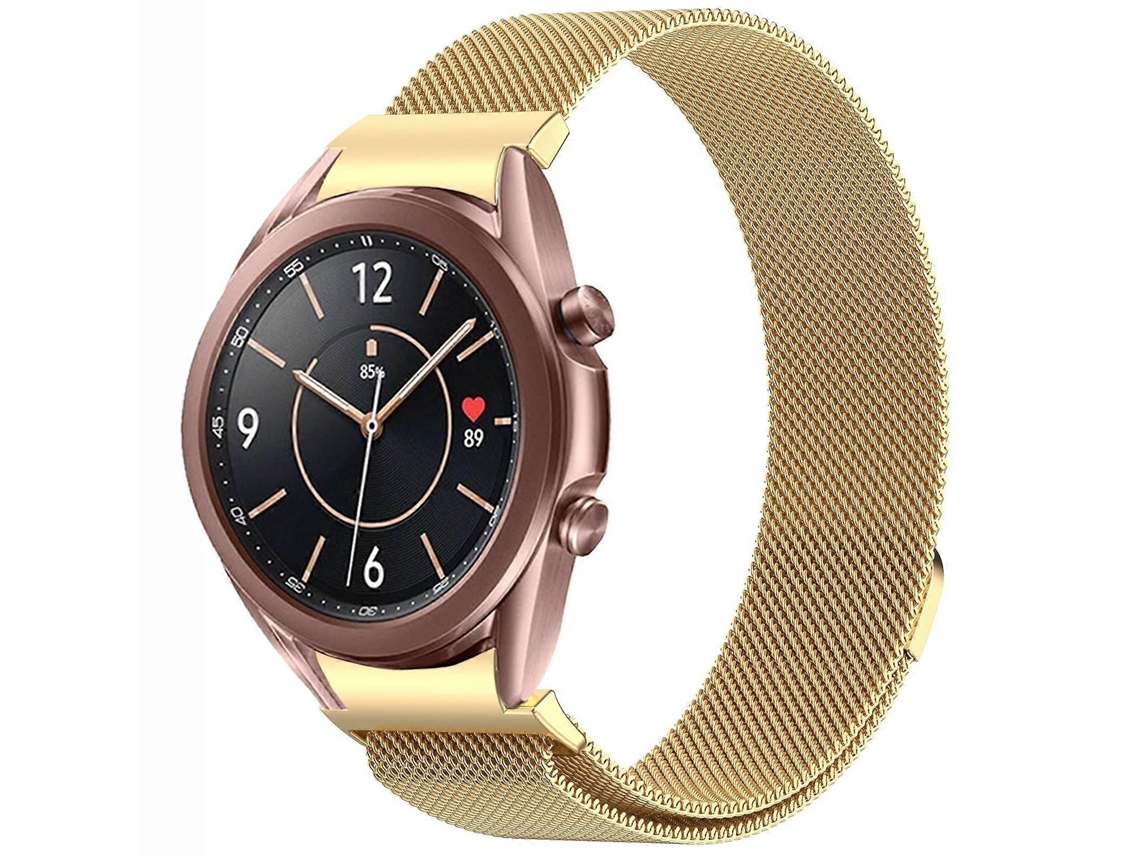 Pulseira De Relógio Milan Magnetic Metal Com Botões