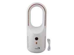 Ventilador Sem Lâmina Portátil Usb Recarregável 6 Velocidades