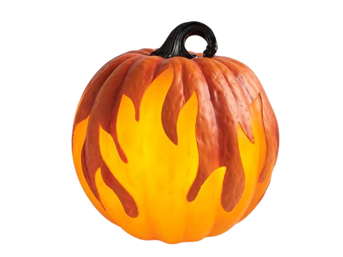 Abóbora De Halloween Iluminação Com Bateria Decoração De Festa