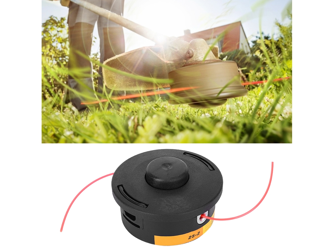 Cabeçalho De Reposição Universal De Escova Plástica Para Cortador De Grama E Roçadora, Compatível Com Stihl 25-2, Ferramentas De Jardim