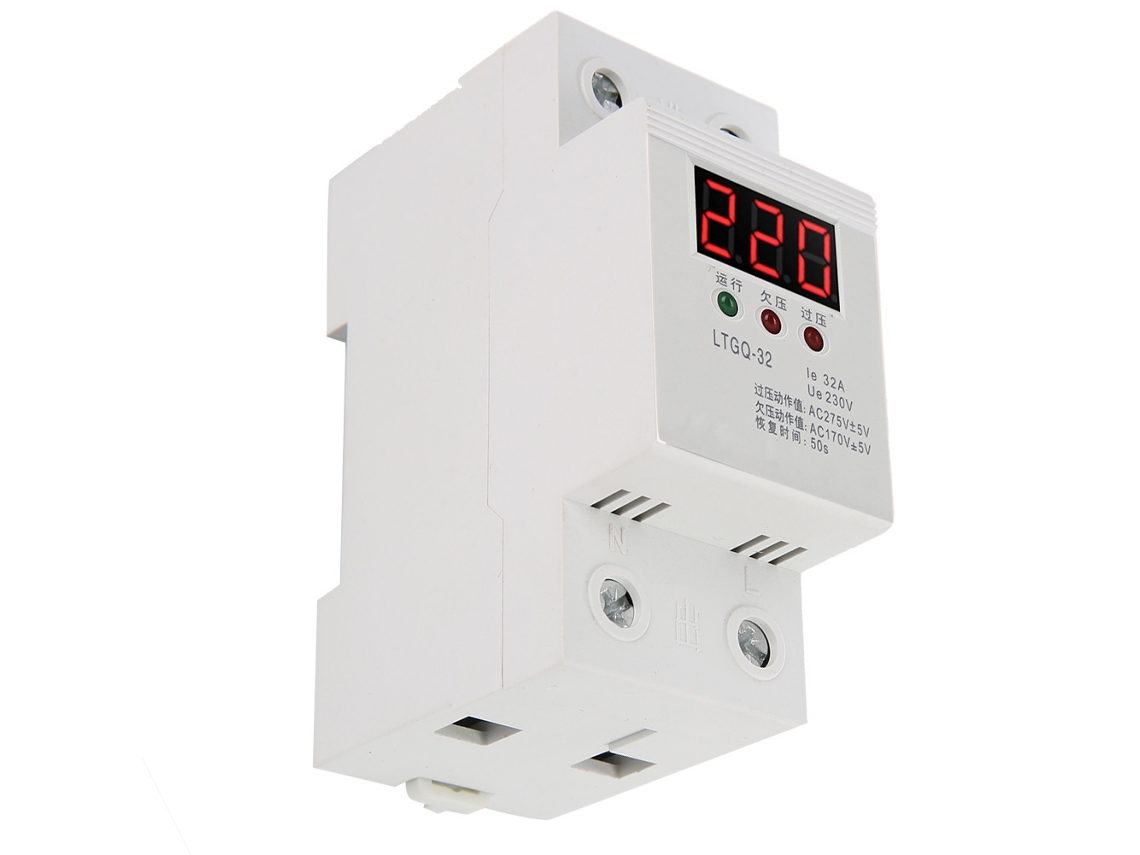 Relé De Proteção Automática De Tensão 230v 32a