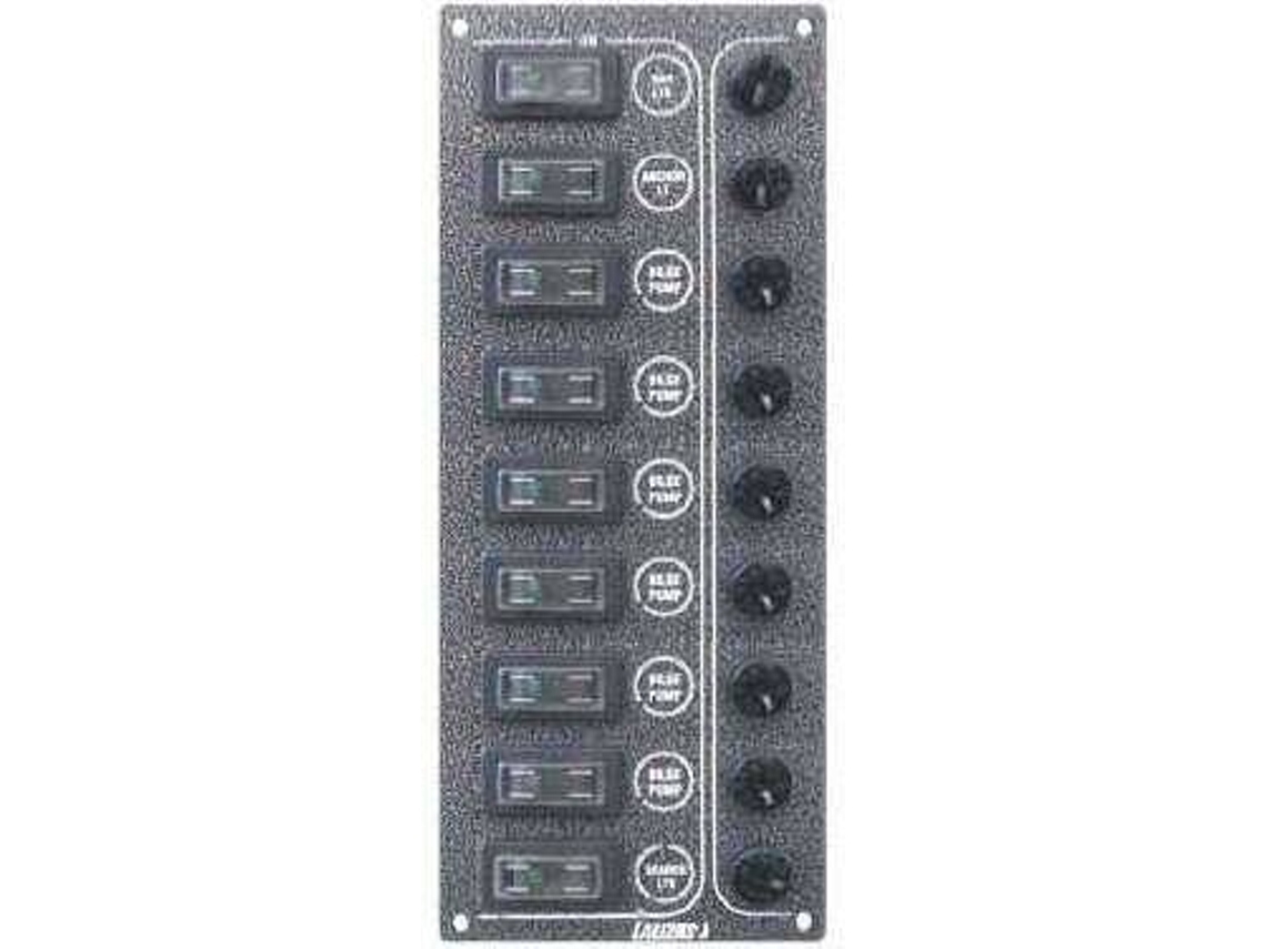 Painel LALIZAS Waterproof Switch Sp Ultra Preto