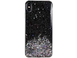 Capa Xiaomi Redmi Note 8T LMOBILE Brilhante Preto