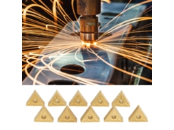 Laxiscreed Inserções Cnc Triangulares Para Usinagem De Aço, Dupla Face