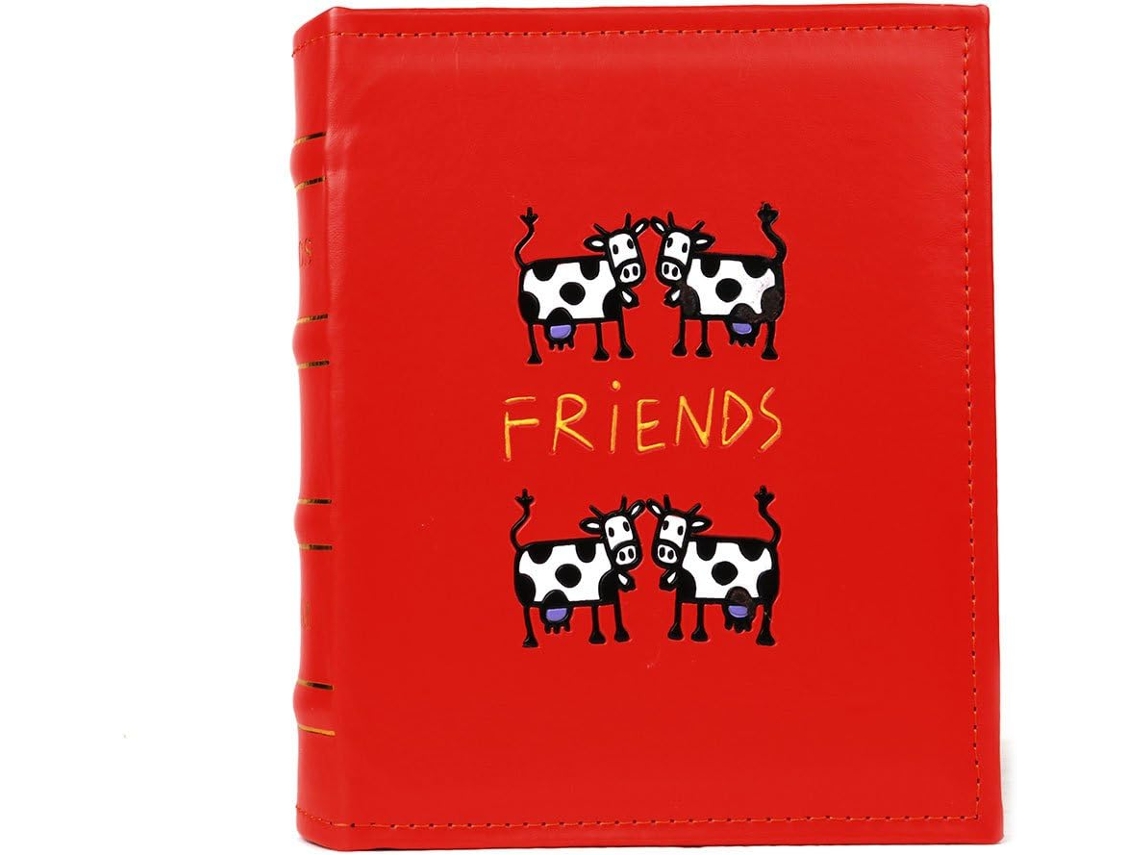 Ruilogod Modelo De Vache Ménage Em Forma De Motivo Da Forma Da Forma De Coleções Álbum De Fotos Foto Rouge
