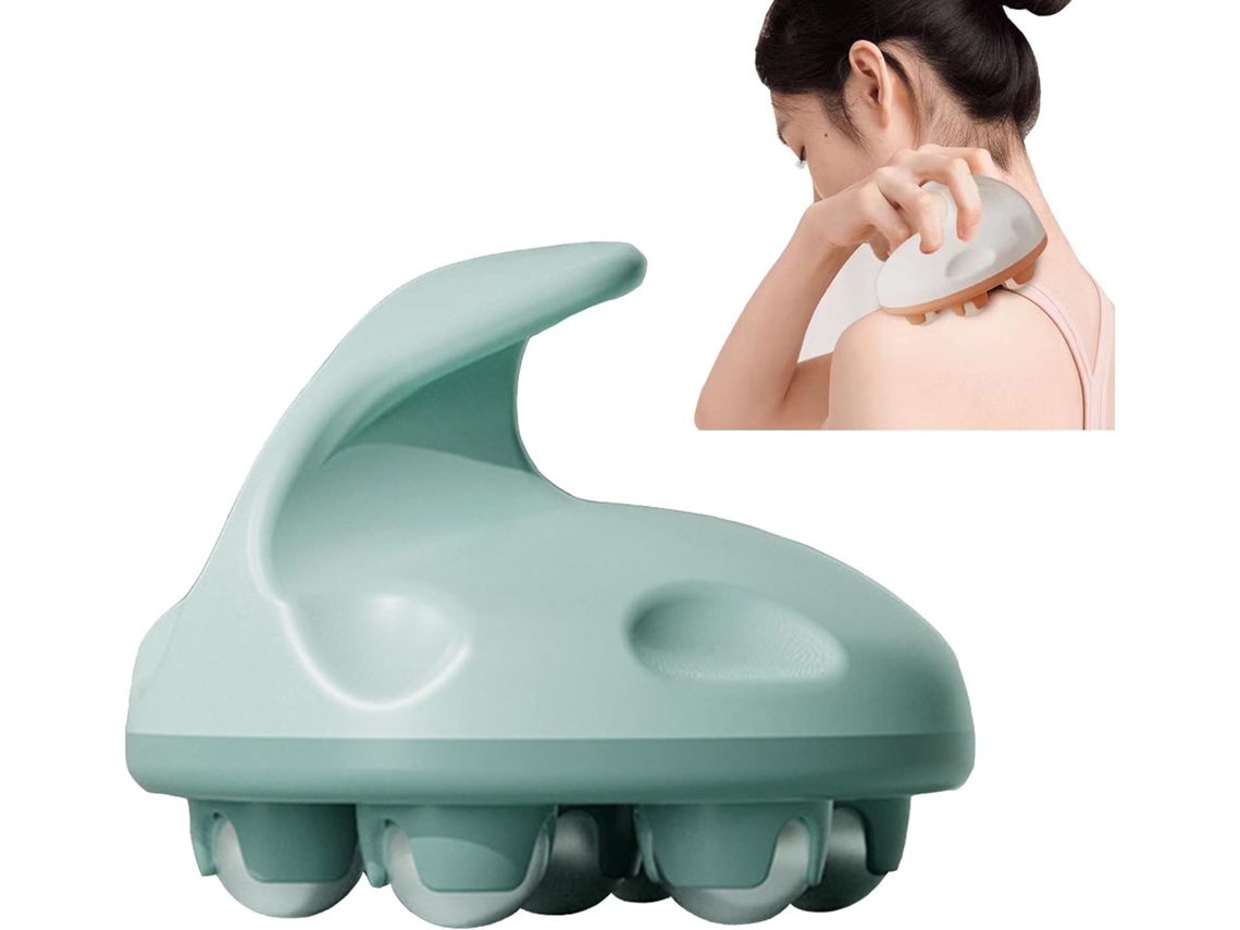 Massageador Portátil, Ferramenta De Massagem Corporal Completa Com Bola De Massagem Manual De 360 ​​graus