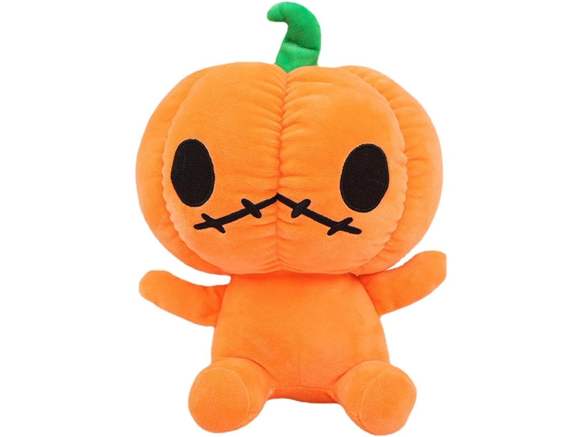 Almofada De Pelúcia Macia De Halloween De 30 Cm, Laranja, Para Sofá, Cama E Quarto