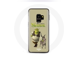 Capa para Samsung Galaxy S9 plus Shrek e burro Filme