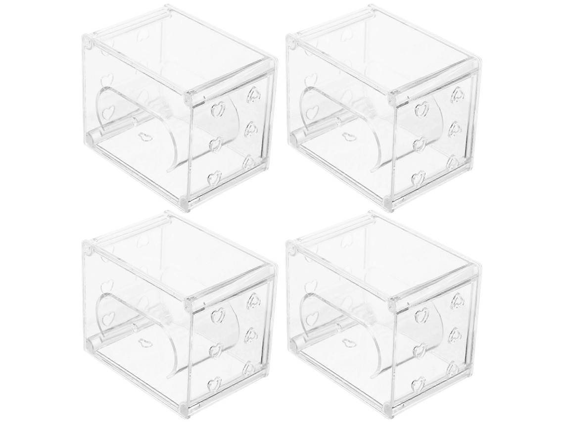 Conjunto De 3 Caixas De Viagem Pequenas Para Joias, Porta Joias Portátil Mini Para Anéis, Brincos, Colares E Presentes Hengjian