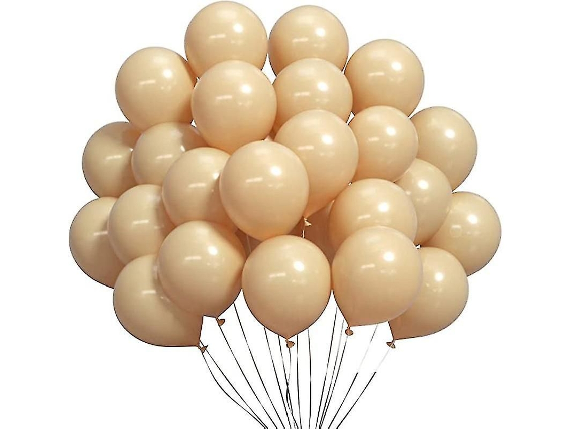 50 Balões Blush De Látex, 5 Polegadas, Para Decoração De Chá De Bebê, Casamento E Aniversário.