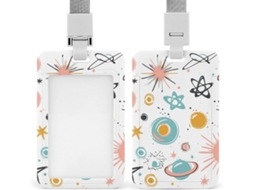 Clipe Crachá, Porta Crachá Retrô Charmoso Com Cordão, Porta Crachá, Cordão Identificação, Suporte