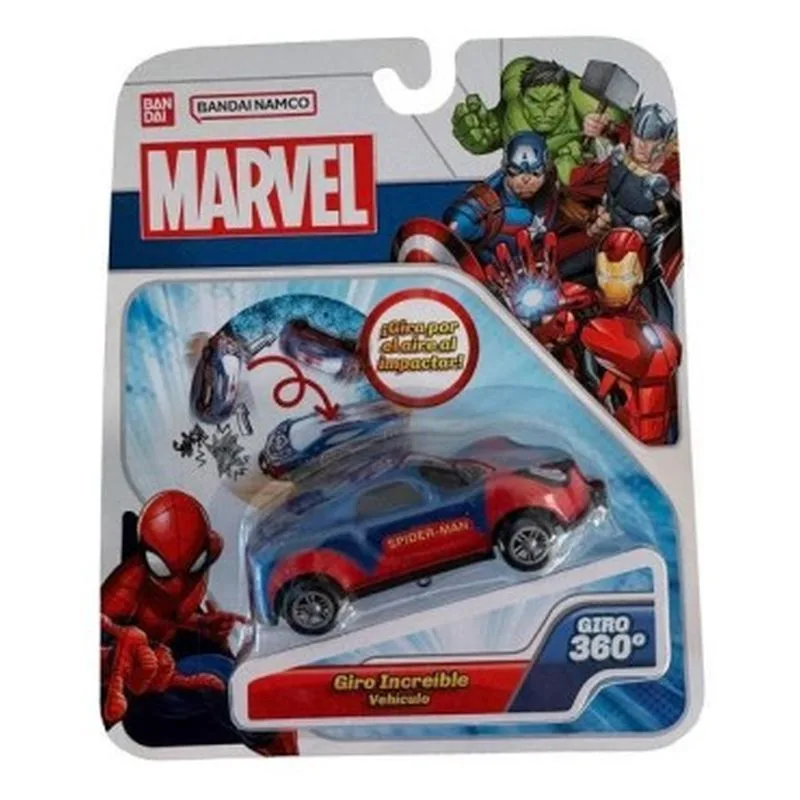 Carros Marvel Flip Cars Giros Incríveis Homem-Aranha AR79201 Bandaip25