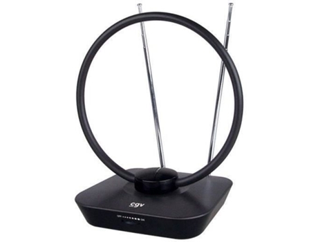 Antena de Tv Interna CGV An Loop Hd-Uhd Filtro 4G/5G Dab