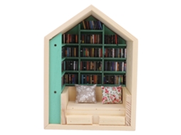 Kit Mini Casa Prateleira Laxiscreed Para Organização E Decoração Prática E Moderna