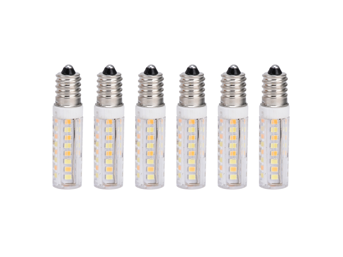 Conjunto de 6 Lâmpadas Led E14 com 52 Leds Cada CHABERLU