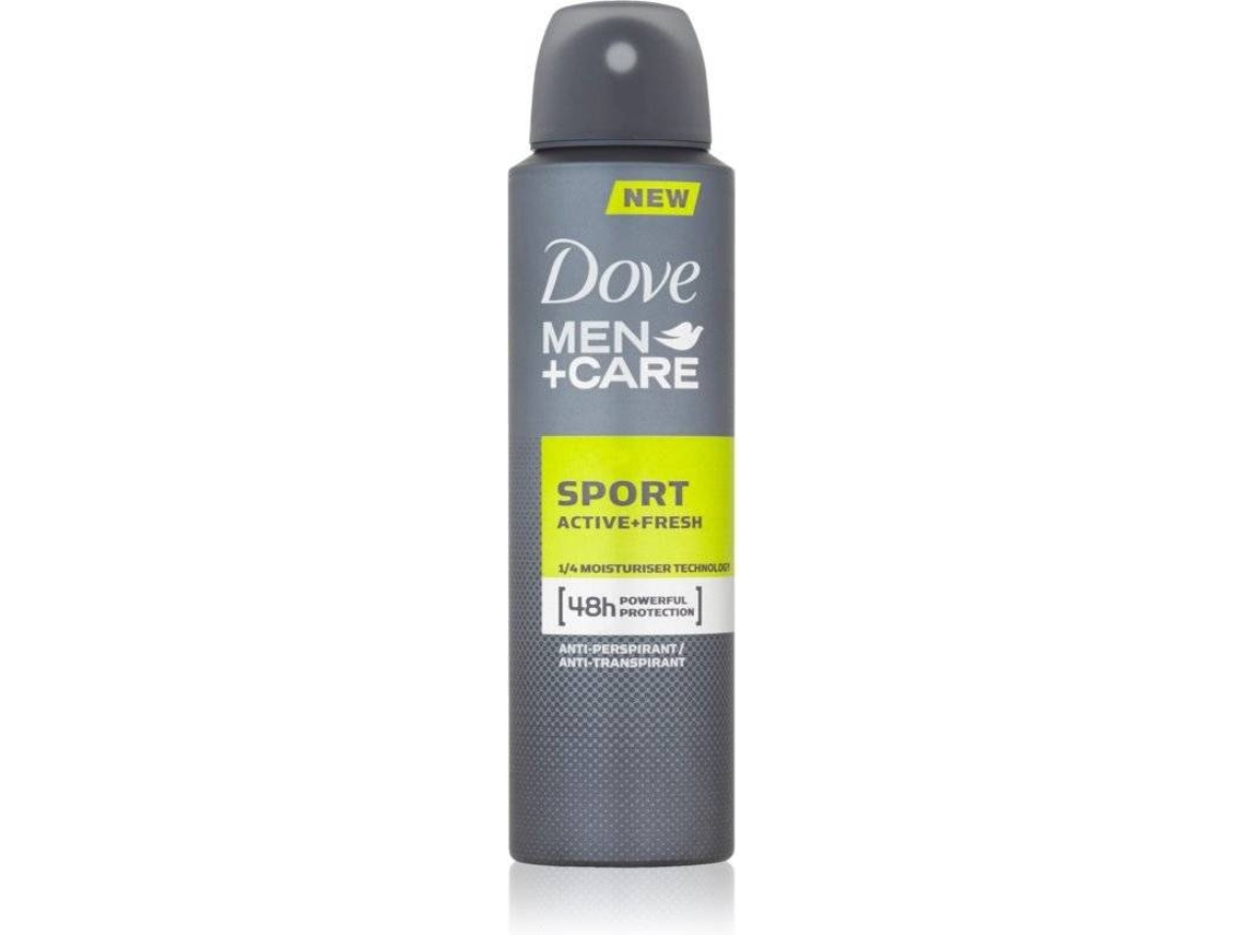 Gel de Banho DOVE Men+Sport Active+Fresh Antiperspirant Spray (150ml)