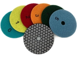 Discos De Polimento Resina 100 Mm (4 Polegadas), 6 Unidades, Para A