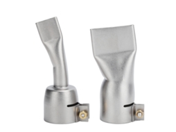 2pçs Bico Plano Pistola Solda 20mm e 40mm Aço Inox