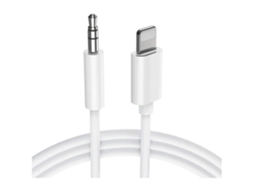 Cabo Adaptador Lightning para Conector de 3,5 mm para Apple iPhone 12 Pro Max, Cabo Plug and Play para Rádio de Carro e Fones de Ouvido…*