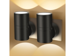 Luminária De Tomada,2 Peças Led Com Sensor Crepúsculo Ao Amanhecer,branco Quente,brilho Ajustável 0 100 Lm,para Quarto E Corredor Btforus