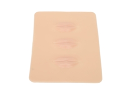 Pele De Prática Para Tatuagem De Lábios 3d (embalagem Com 10 Unidades, Material De Silicone Macio) Eoocoo