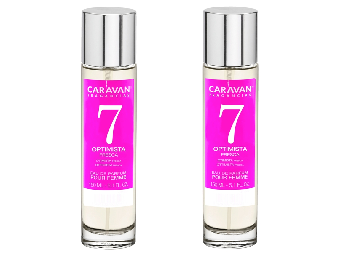 Conjunto de 2 Perfumes CARAVAN para Mulher Nº7 150Ml