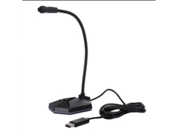 Microfone De Computador Rgb Usb Flexível 360 Graus Omnidirecional Mike De Mesa Para Pc