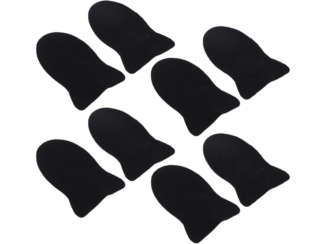 Protetores De Dedo Ultrafinos Para Jogos, Antiderrapantes E Respiráveis, Proteção Para O Polegar, 4 Pares, Resistentes